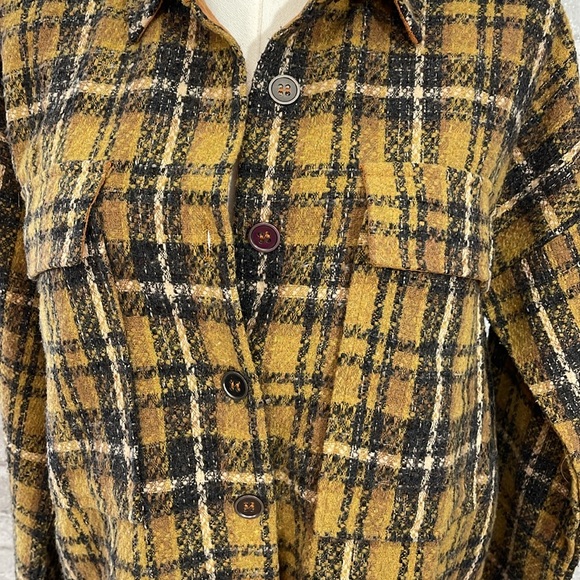 Mystree Mustard Tweed Jacket - Picture 3 of 8